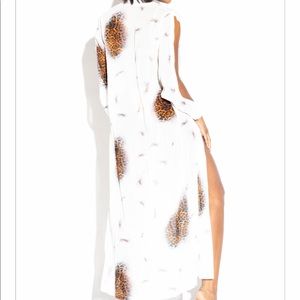 Leopard Spot Print Cover Up